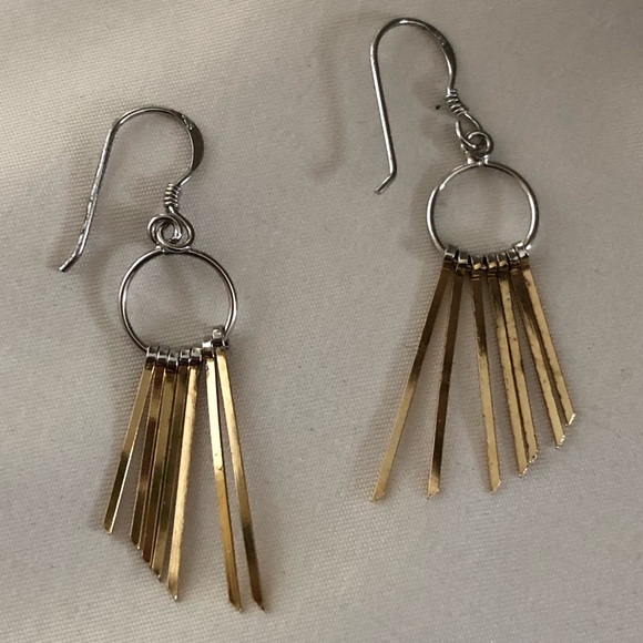 NWOT Sterling Silver Dangle Earrings - Picture 3 of 8